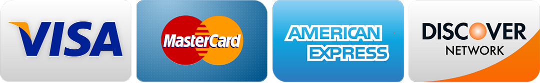Credit Cards Accepted